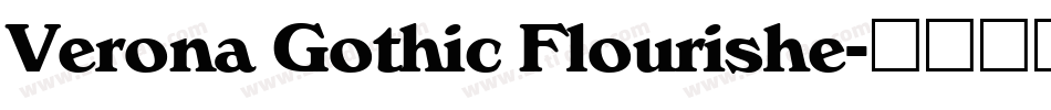 Verona Gothic Flourishe字体转换